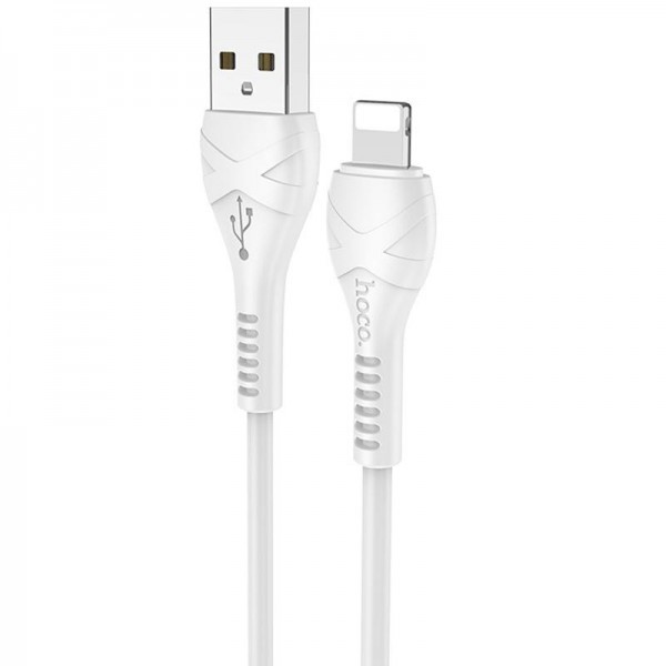 Кабель Hoco X37 Cool USB to Lightning 1m White (Код товару:10242) Харьков - изображение 1