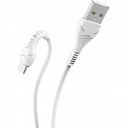 Кабель Hoco X37 Cool USB to Micro White (Код товару:10235) Харьков