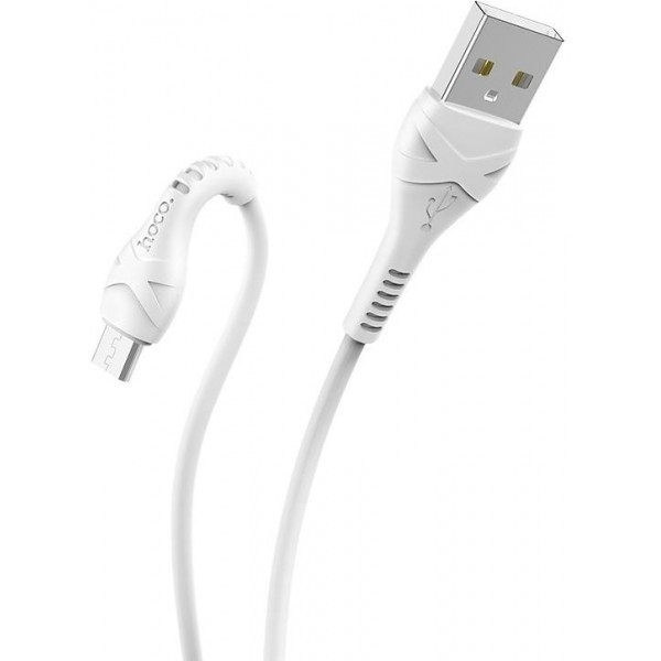 Кабель Hoco X37 Cool USB to Micro White (Код товару:10235) Харьков - изображение 1