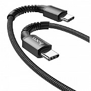 Кабель Hoco X71 Especial Type-C to Type-C 60W 1m Black (Код товару:24104) Харьков