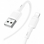 Кабель Hoco X83 Victory USB to Lightning 1m White (Код товару:26384) Харьков