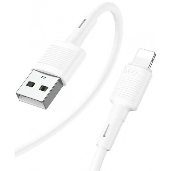 Кабель Hoco X83 Victory USB to Lightning 1m White (Код товару:26384) Харьков - изображение 1