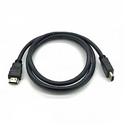 Кабель Merlion HDMI-HDMI, 1м Black (YT-HDMI(M)/(M)HS-1m/04427) (Код товару:22515) Харьков