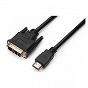 Кабель ProLogix (PR-HDMI-DVI-P-01-30-05m) Premium HDMI-DVI M/M Single Link, 18+1, V1.3, 0.5м (Код то Харьков