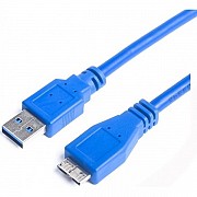 Кабель ProLogix USB 3.0 AM/MicroBM, 0,5м, Синій (Код товару:23241) Харьков