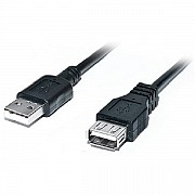 USB подовжувач REAL-EL Pro USB2.0 AM to AF 3m Black (EL123500029) (Код товару:26336) Харьков