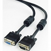 DM Кабель мультимедійний VGA 9-Pin M/F 1m (подовжувач) Black (Код товару:23029) Харьков