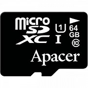 Карта пам'яті Apacer microSDXC 64GB UHS-1 Class 10 (AP64GMCSX10U1-RA) (Код товару:25573) Харьков
