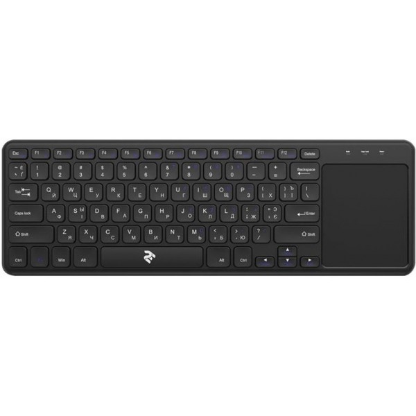 Клавіатура 2E KT100 WL USB Black (2E-KT100WB) (Код товару:25660) Харьков - изображение 1