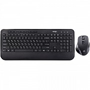 Комплект (клавіатура, мишка) ERGO KM-710WL USB Black (Код товару:26001) Харьков