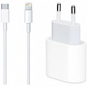 Мережевий зарядний пристрій Apple Power Adapter 25W USB-C + cable Type-C to Lightning High Copy Whit Харьков