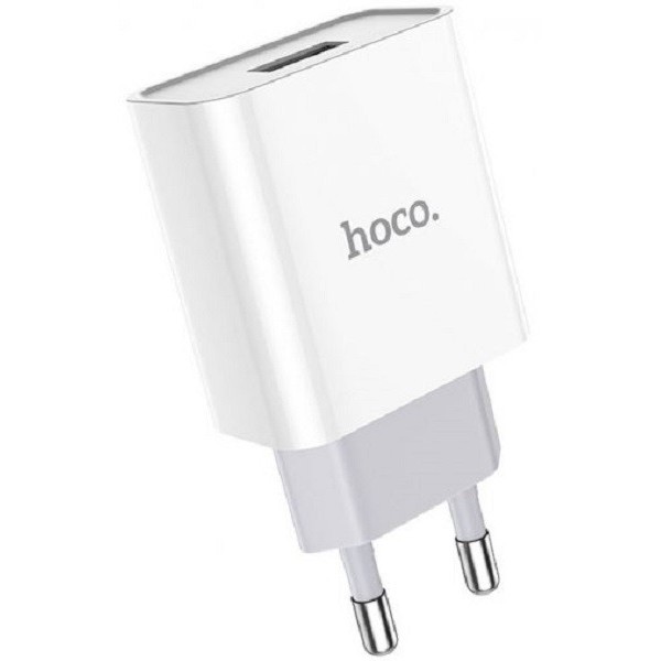 Мережевий зарядний пристрій Hoco C81A Asombroso 1USB 5V/2.1A White (Код товару:24496) Харьков - изображение 1