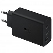 Мережевий зарядний пристрій Samsung Trio 65W 2Type-C+USB Black (EP-T6530NBEGRU) (Код товару:23060) Харьков