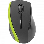 Мишка Defender MM340 Black/Green (52346) (Код товару:24250) Харьков