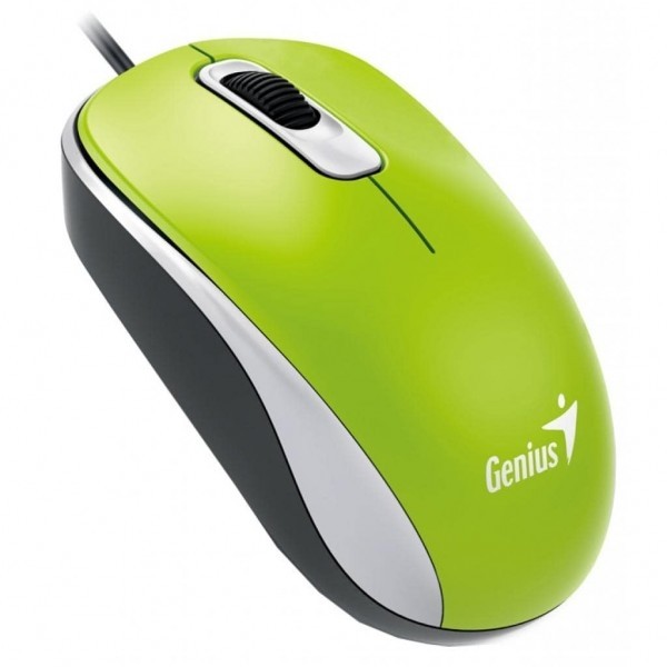 Мишка Genius DX-110 USB Green (Код товару:11569) Харьков - изображение 1