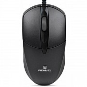 Мишка REAL-EL RM-211 USB Black (Код товару:13920) Харьков