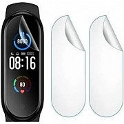 Набір захисних гідрогелевих глянцевих плівок DM для Xiaomi Mi Band 6 (3 шт) (Код товару:21345) Харьков