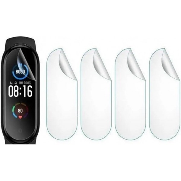 Набір захисних гідрогелевих глянцевих плівок DM для Xiaomi Mi Band 6 (5 шт) (Код товару:21346) Харьков - изображение 1