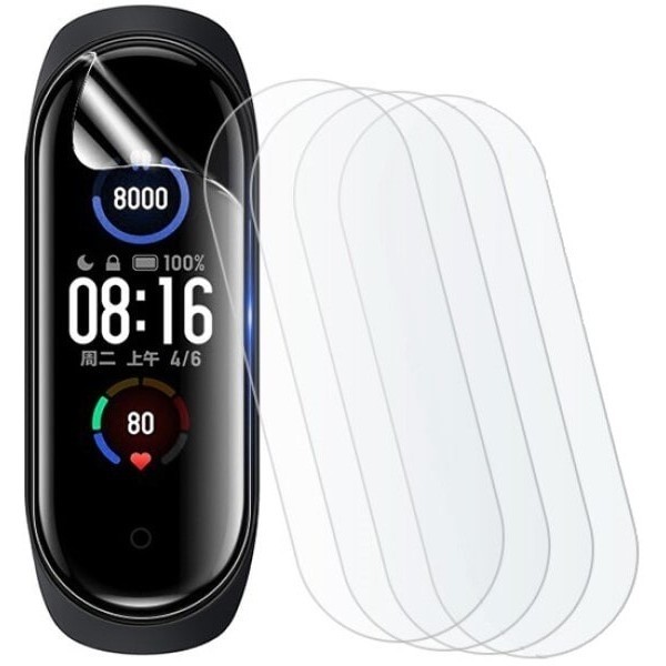 Набір захисних глянцевих гідрогелевих плівок DM для Xiaomi Mi Band 7 (5 шт) (Код товару:21349) Харьков - изображение 1