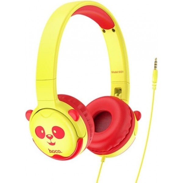 Навушники Hoco W31 Childrens Yellow/Red (Код товару:19191) Харьков - изображение 1