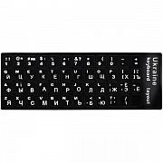 Наклейка для клавіатури Ukraine Keyboard Stickers Black/White (Код товару:23743) Харьков