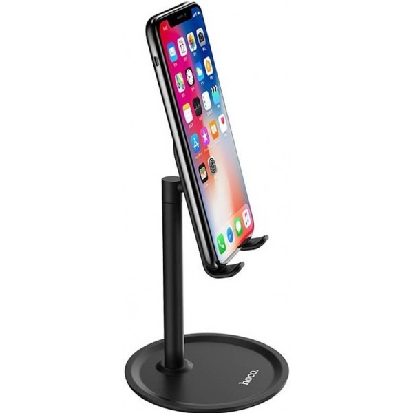 Настільний тримач Hoco PH15 Aluminum Alloy Table Stand Black (Код товару:19863) Харьков - изображение 1