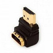 Перехідник Atcom HDMI-HDMI M/F Gold-plated кутовий (3804) (Код товару:21738) Харьков