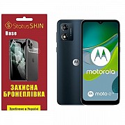 Поліуретанова плівка StatusSKIN Base на екран Motorola E13 Глянцева (Код товару:26535) Харьков