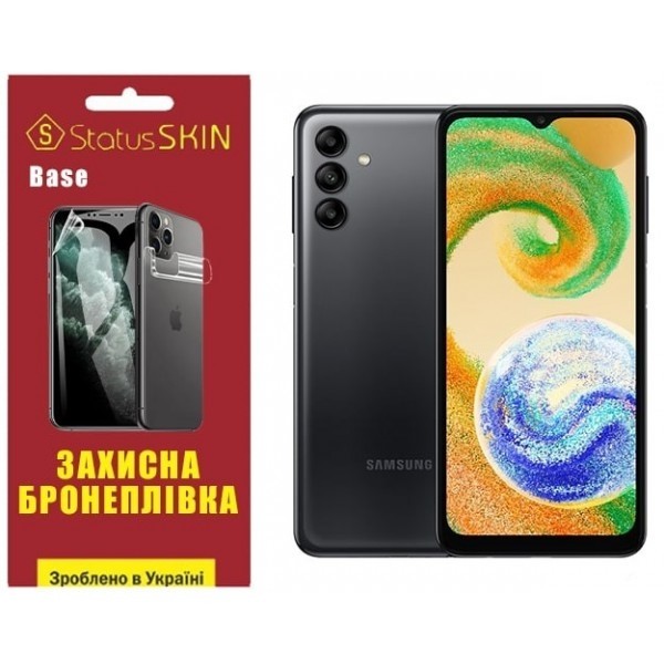 Поліуретанова плівка StatusSKIN Base на екран Samsung A04s A047 Глянцева (Код товару:25510) Харьков - изображение 1