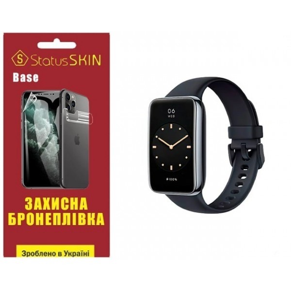 Поліуретанова плівка StatusSKIN Base на екран Xiaomi Mi Smart Band 7 Pro Глянцева (Код товару:25123) Харьков - изображение 1