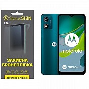 Поліуретанова плівка StatusSKIN Lite на екран Motorola E13 Глянцева (Код товару:26536) Харьков