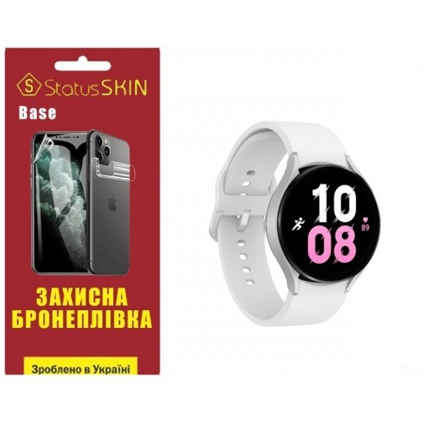 Поліуретанова плівка StatusSKIN Base на екран Samsung Watch 5 44mm R910 Глянцева (Код товару:26090) Харьков - изображение 1