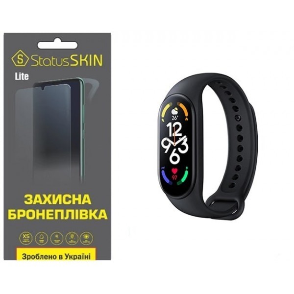 Поліуретанова плівка StatusSKIN Lite на екран Xiaomi Mi Band 7 Глянцева (Код товару:25454) Харьков - изображение 1