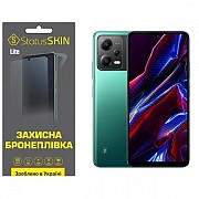 Поліуретанова плівка StatusSKIN Lite на екран Xiaomi Redmi Note 12 5G/Poco X5 5G Глянцева (Код товар Харьков