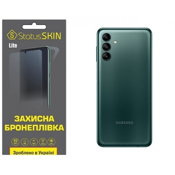 Поліуретанова плівка StatusSKIN Lite на корпус Samsung A04s A047 Глянцева (Код товару:25513) Харьков - изображение 1