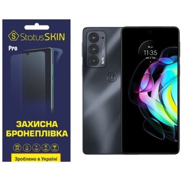 Поліуретанова плівка StatusSKIN Pro для Motorola Edge 20/20 Pro Глянцева (Код товару:22980) Харьков - изображение 1