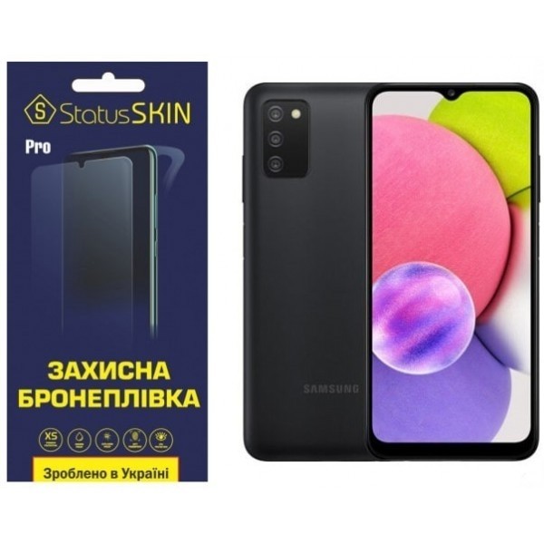 Поліуретанова плівка StatusSKIN Pro для Samsung M02/M02s/M12/A02/A02s/A03/A03s/A03 Core/A04/A04e/A04 Харьков - изображение 1