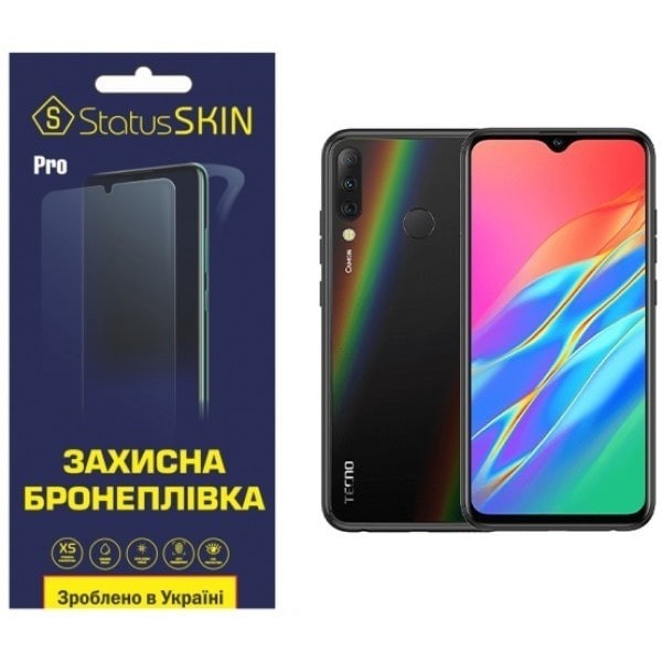 Поліуретанова плівка StatusSKIN Pro для Tecno Camon 11S Глянцева (Код товару:24632) Харьков - изображение 1