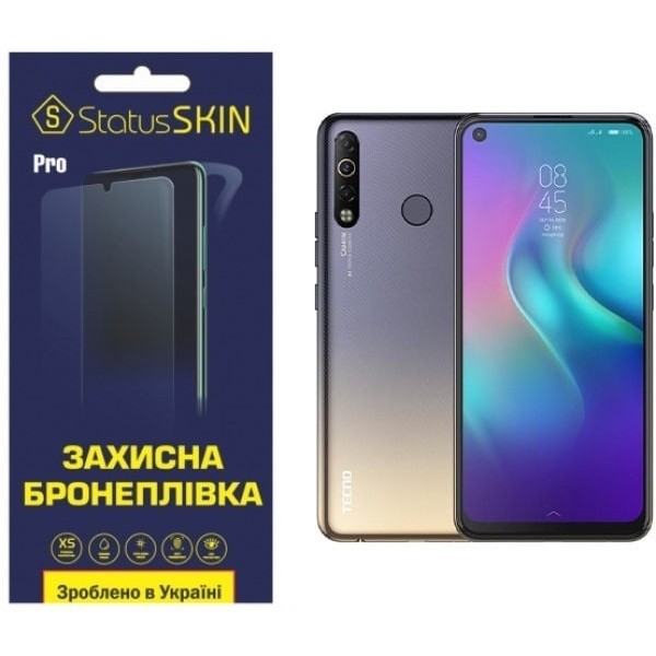 Поліуретанова плівка StatusSKIN Pro для Tecno Camon 12 Air Глянцева (Код товару:24636) Харьков - изображение 1