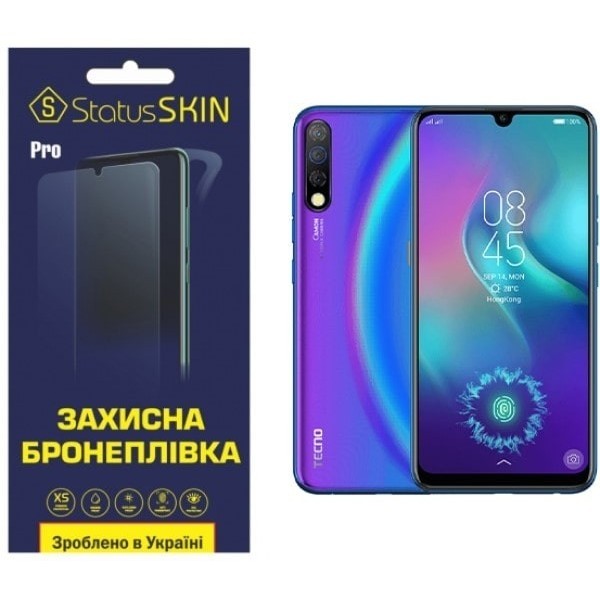 Поліуретанова плівка StatusSKIN Pro для Tecno Camon 12 Pro Глянцева (Код товару:24638) Харьков - изображение 1