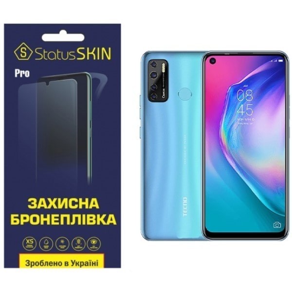 Поліуретанова плівка StatusSKIN Pro для Tecno Camon 15 Air Глянцева (Код товару:24642) Харьков - изображение 1