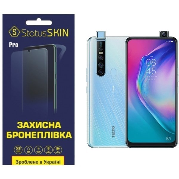 Поліуретанова плівка StatusSKIN Pro для Tecno Camon 15 Premier Глянцева (Код товару:24644) Харьков - изображение 1