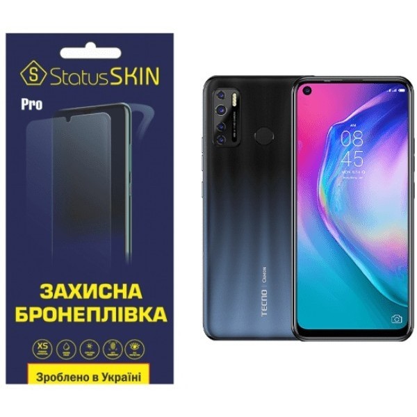 Поліуретанова плівка StatusSKIN Pro для Tecno Camon 16 Глянцева (Код товару:24648) Харьков - изображение 1