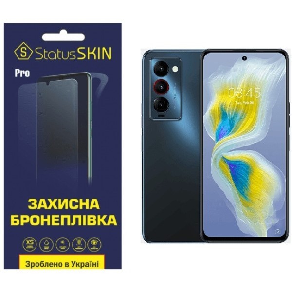 Поліуретанова плівка StatusSKIN Pro для Tecno Camon 18 Premier Глянцева (Код товару:24654) Харьков - изображение 1