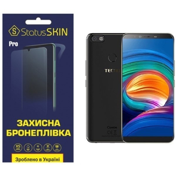 Поліуретанова плівка StatusSKIN Pro для Tecno Camon X Pro Глянцева (Код товару:24662) Харьков - изображение 1