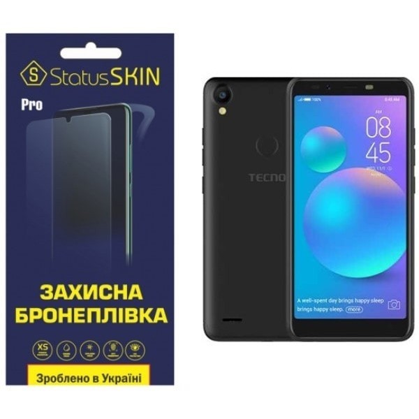 Поліуретанова плівка StatusSKIN Pro для Tecno Pop 1S Pro Глянцева (Код товару:24684) Харьков - изображение 1