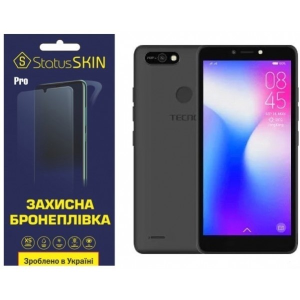 Поліуретанова плівка StatusSKIN Pro для Tecno Pop 2F Глянцева (Код товару:23669) Харьков - изображение 1