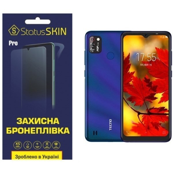 Поліуретанова плівка StatusSKIN Pro для Tecno Pop 4 Pro Глянцева (Код товару:24694) Харьков - изображение 1