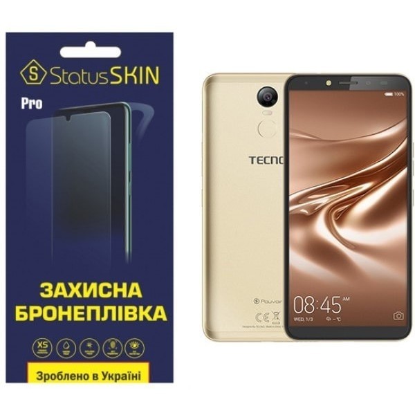 Поліуретанова плівка StatusSKIN Pro для Tecno Pouvoir 2 Pro Глянцева (Код товару:24664) Харьков - изображение 1