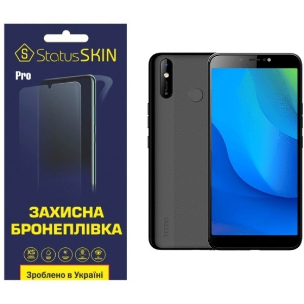 Поліуретанова плівка StatusSKIN Pro для Tecno Pouvoir 3 Air Глянцева (Код товару:24668) Харьков - изображение 1